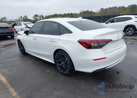 2025 Honda Civic Sport z USA, uszkodzony, nr VIN 2HGFE2F58SH586716